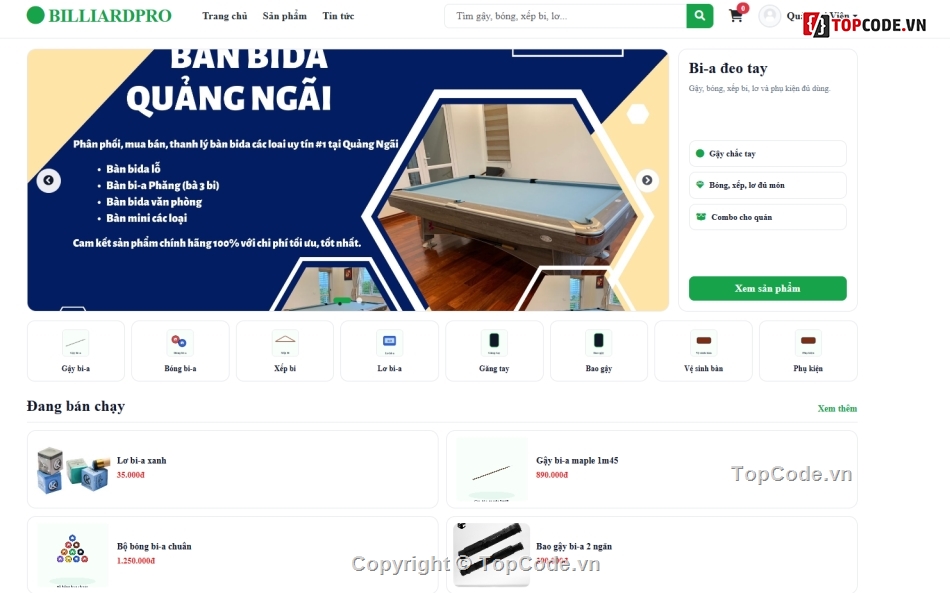 web sản phẩm,web bán sản phẩm,bán web